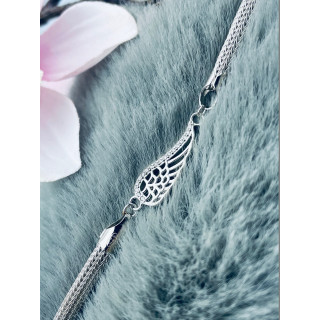 Flügel Armband 925 Silber mit Zirkonia Damen Kinder