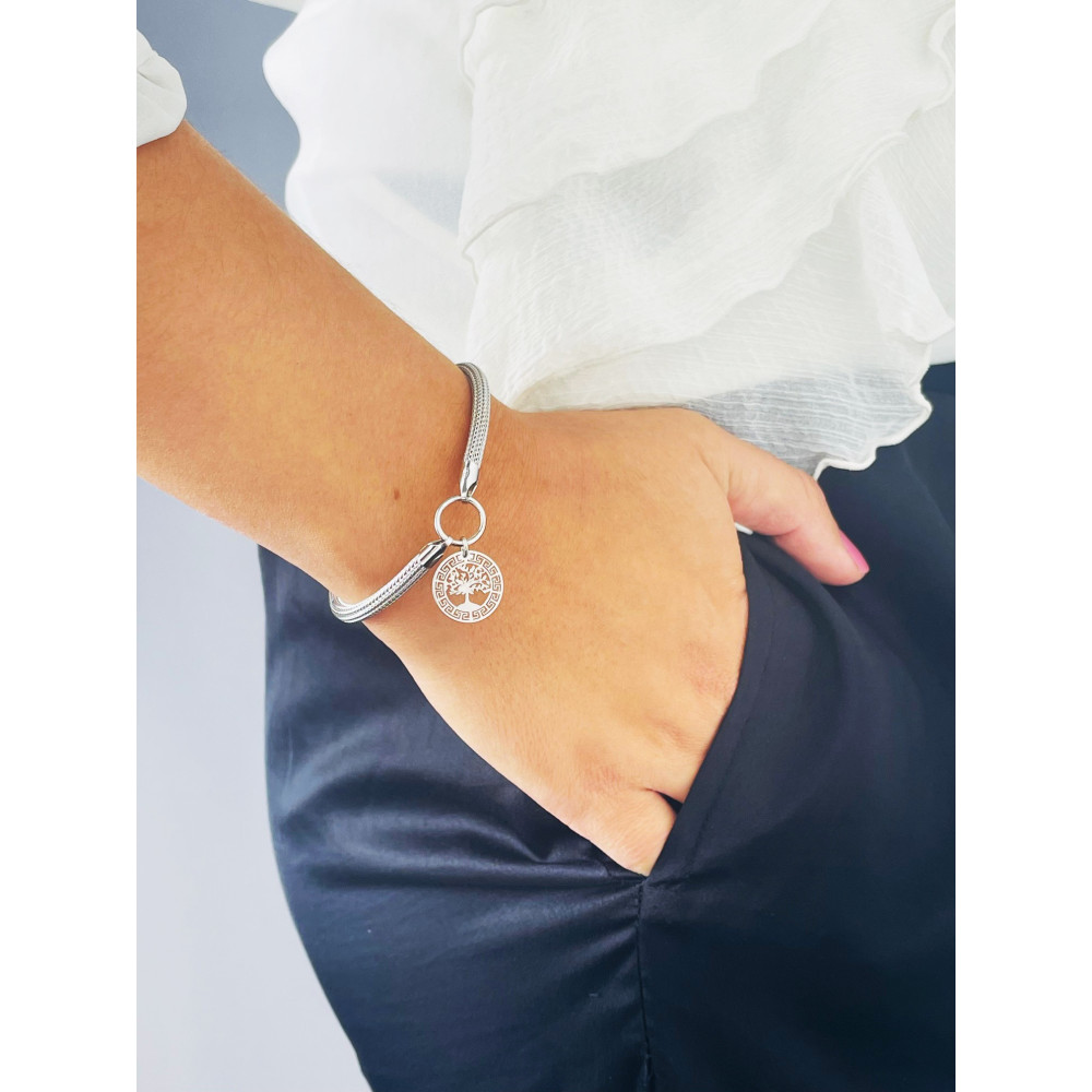 Baum Armband 925 Silber Damen Kinder