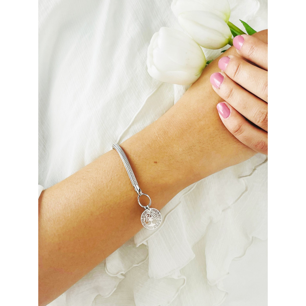 Baum Armband 925 Silber Damen Kinder