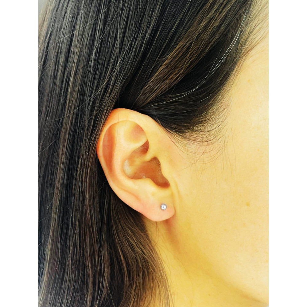 Srebrne kolczyki kulki kuleczki