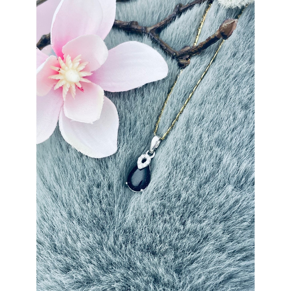 copy of Złoty wisiorek zawieszka rozeta ażurowa