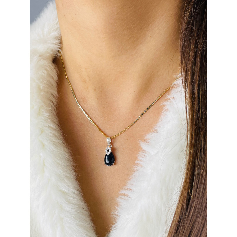 copy of Złoty wisiorek zawieszka rozeta ażurowa