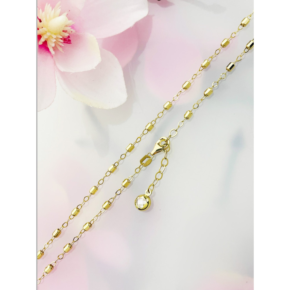 Goldkette Halskette Kugelkette Kette Collier Gold 585er 14KT