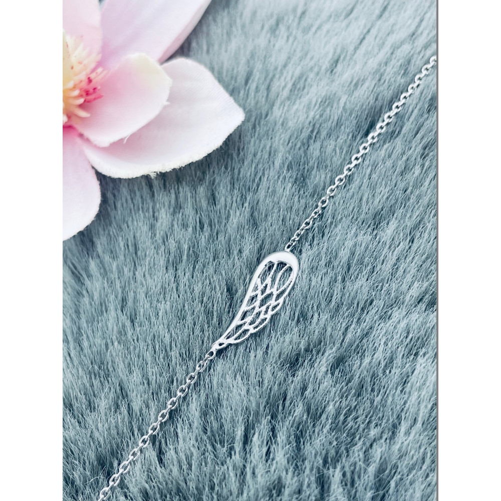 Flügel Armband 925 Silber Damen Kinder