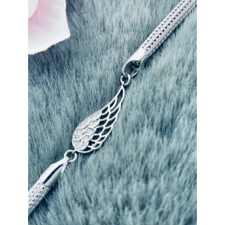 Flügel Armband 925 Silber mit Zirkonia Damen Kinder