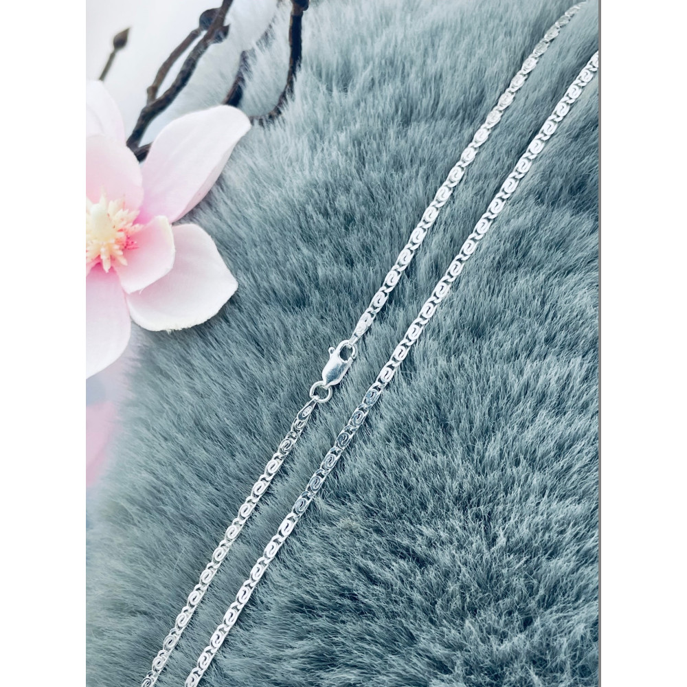 925 Silber Halskette Pfauenauge-Kette