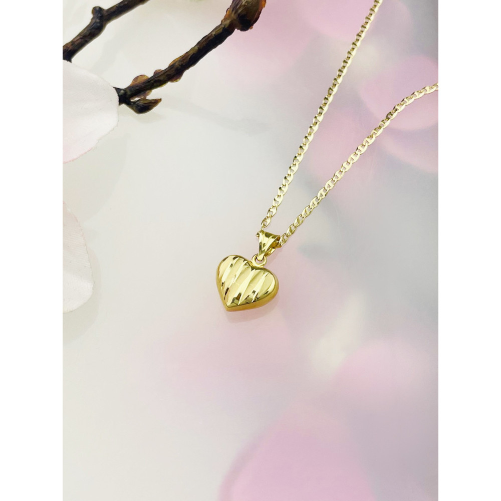 copy of Złoty wisiorek zawieszka rozeta ażurowa