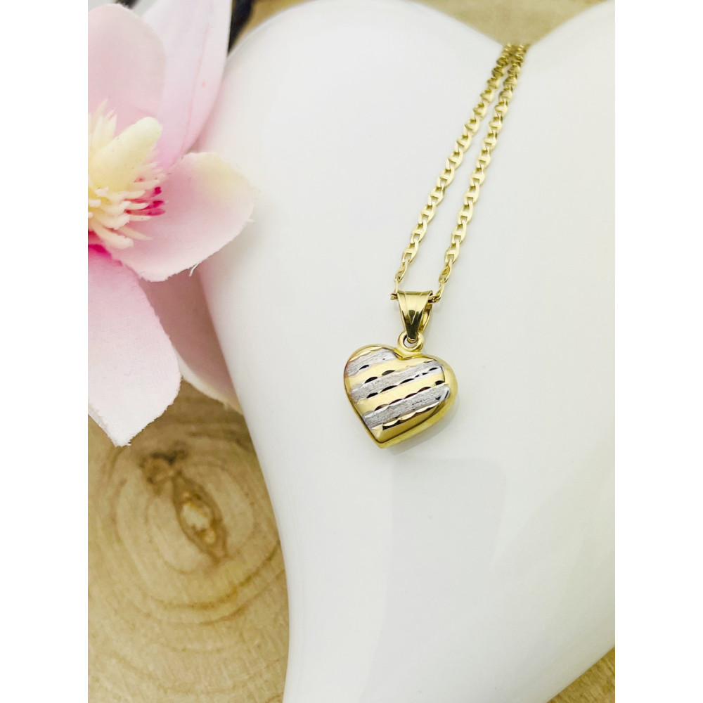 copy of Złoty wisiorek zawieszka rozeta ażurowa