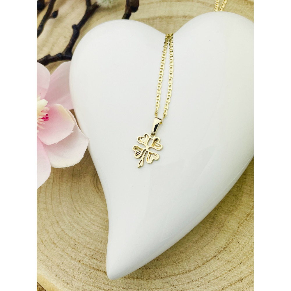 copy of Złoty wisiorek zawieszka rozeta ażurowa