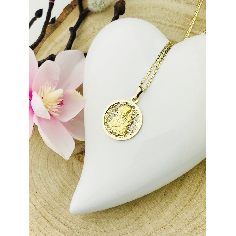 copy of Złoty Medalik Zawieszka Pan Jezus