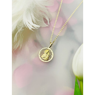 Anhänger Madonna Maria Goldanhänger Erstkommunion 585er 14KT