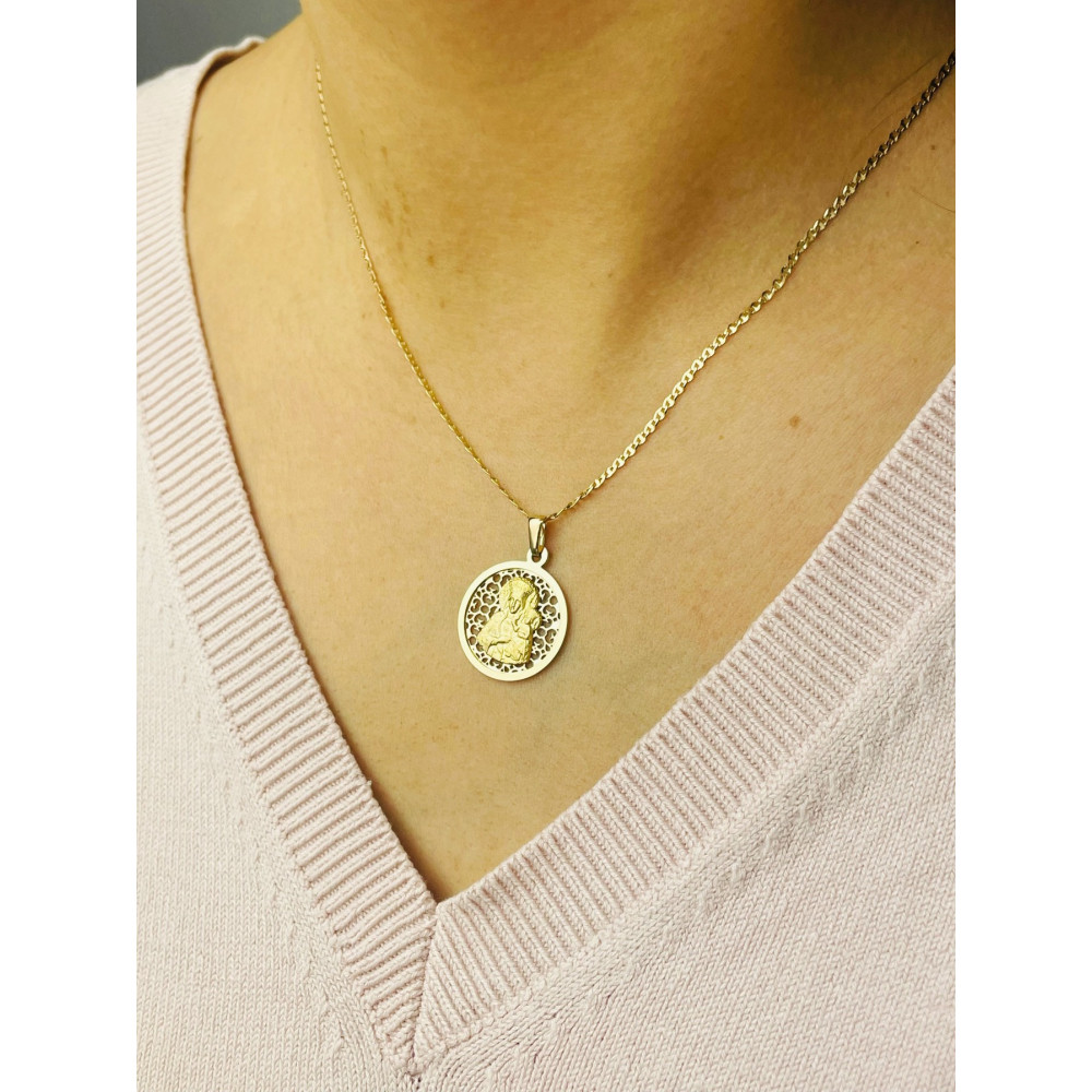 copy of Złoty Medalik Zawieszka Pan Jezus