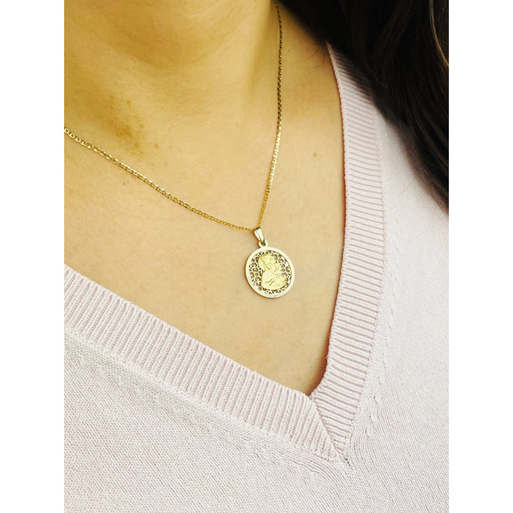 copy of Złoty Medalik Zawieszka Pan Jezus