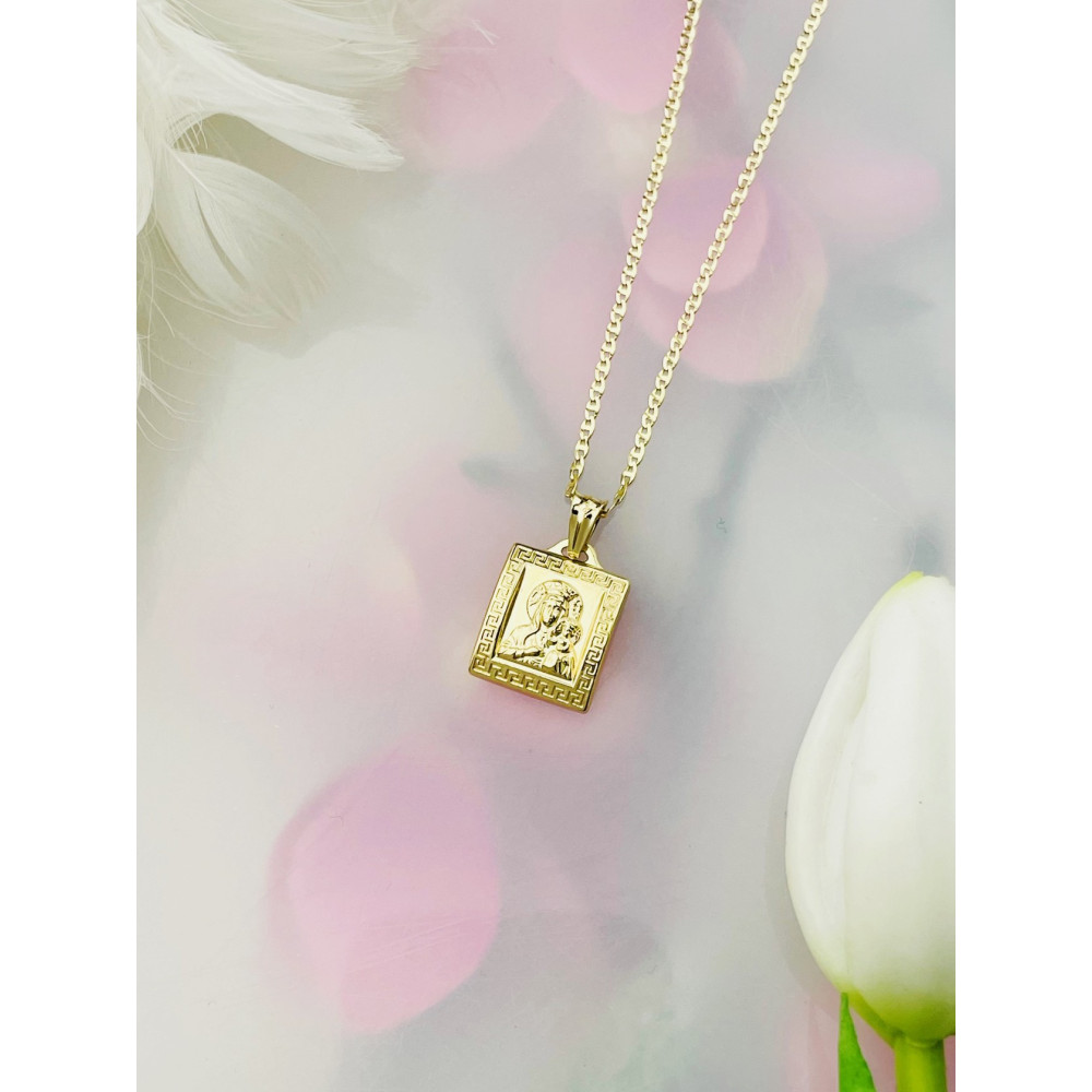 Anhänger Madonna Maria Goldanhänger Erstkommunion 585er 14KT