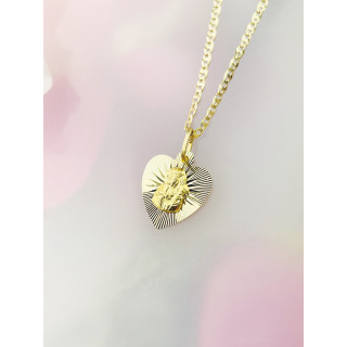 Anhänger Madonna Maria Goldanhänger Erstkommunion 585er 14KT