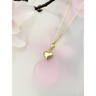 Anhänger Gelbgold Goldanhänger Herz charms 585er 14KT