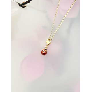 Anhänger Gelbgold Goldanhänger Marienkäfer charms 585er 14KT