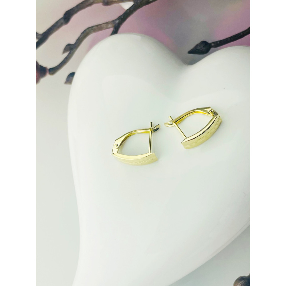 Ohrringe Ohrhänger Ohrstecker Ohrschmuck Gelbgold Paar 585er 14KT