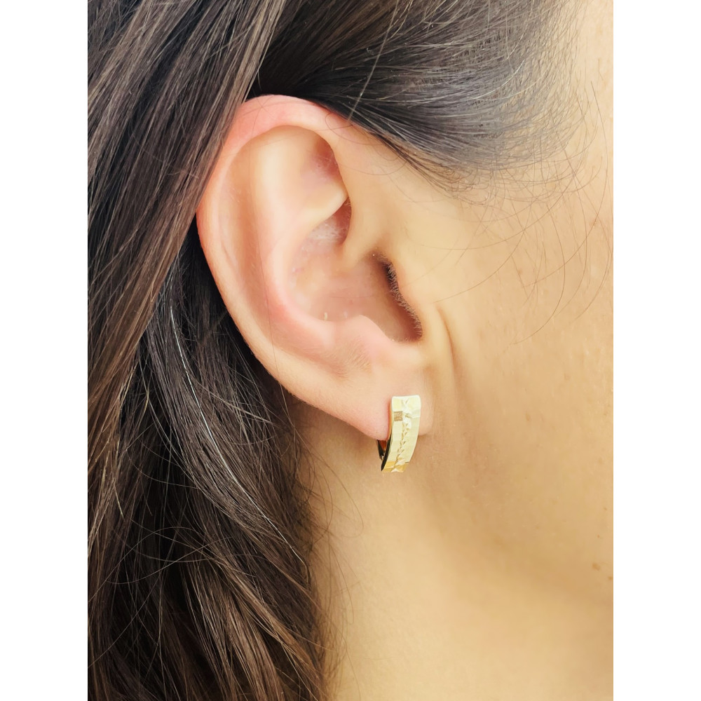 Ohrringe Ohrhänger Ohrstecker Ohrschmuck Gelbgold Paar 585er 14KT