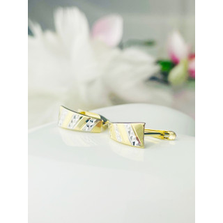 Ohrringe Ohrhänger Ohrstecker Ohrschmuck Gelbgold Paar 585er 14KT