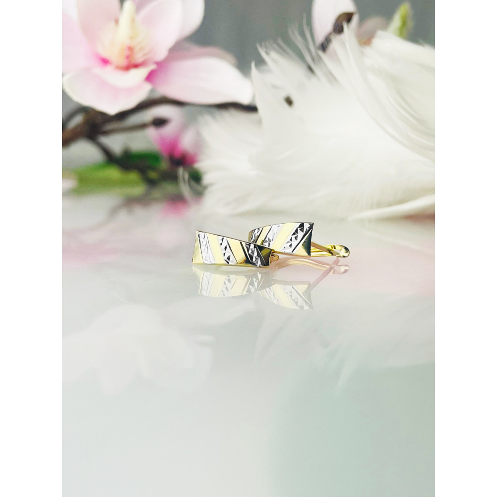 Ohrringe Ohrhänger Ohrstecker Ohrschmuck Gelbgold Paar 585er 14KT