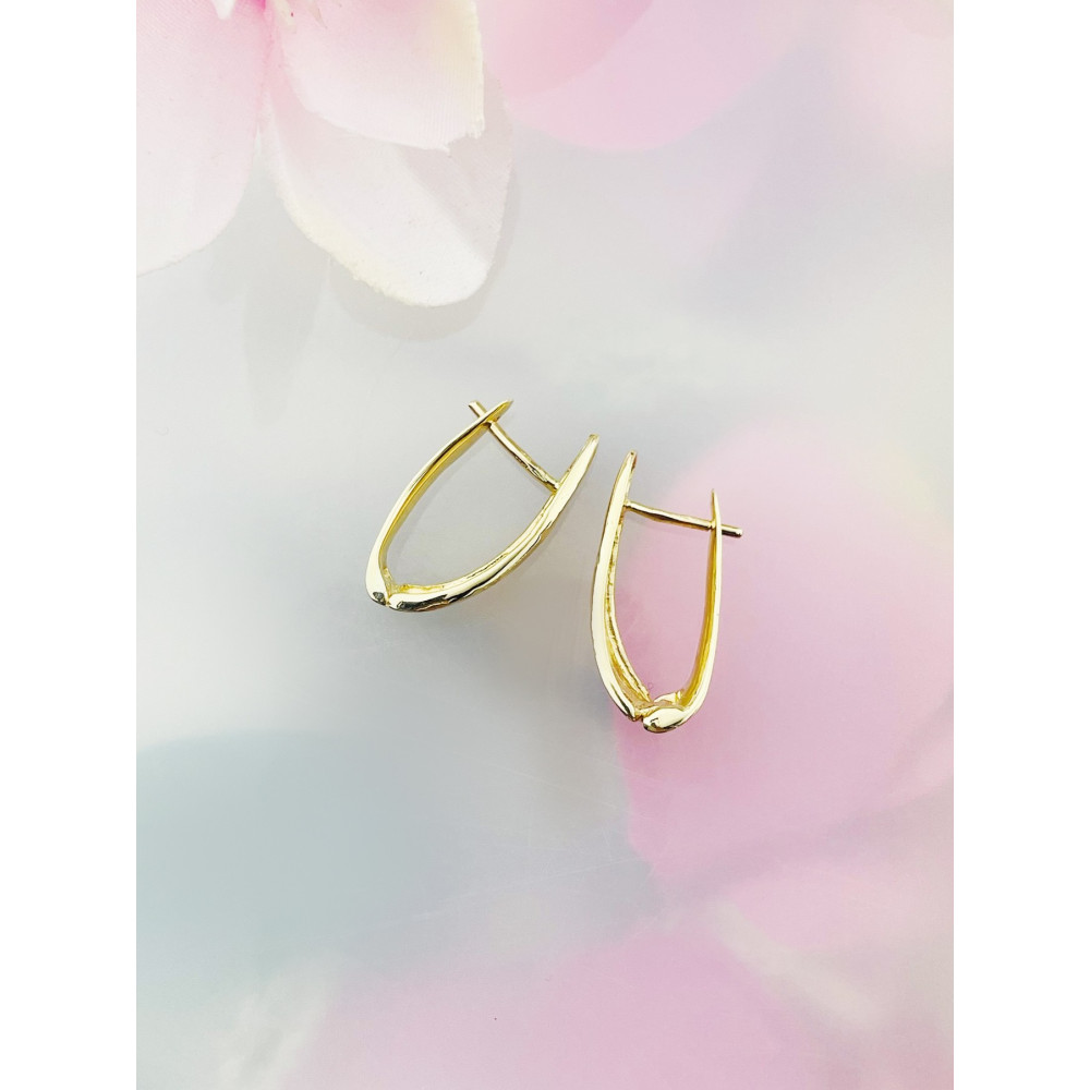 Ohrringe Ohrhänger Ohrstecker Ohrschmuck Gelbgold Paar 585er 14KT