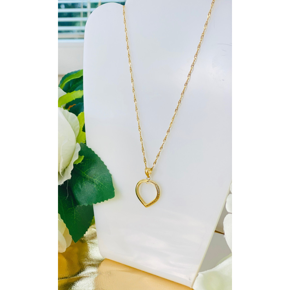 copy of Złoty wisiorek zawieszka rozeta ażurowa