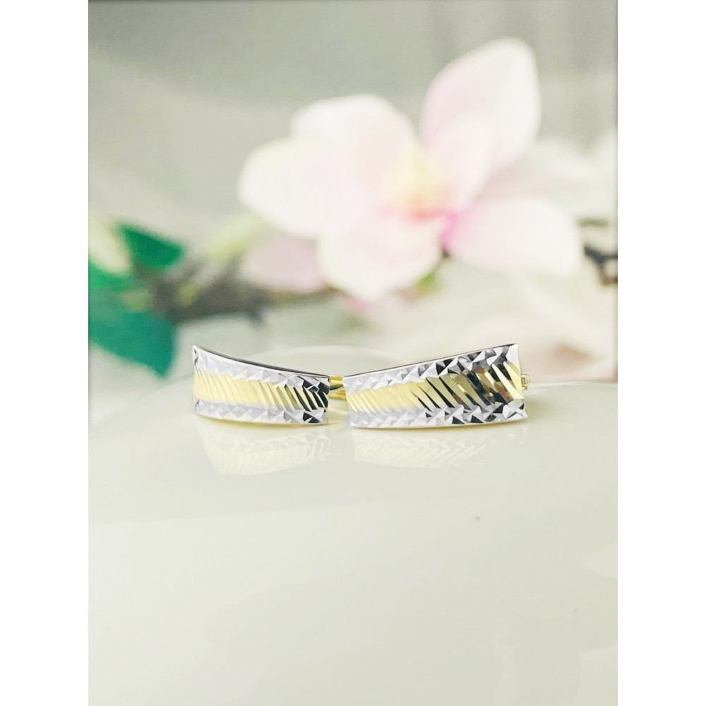 Ohrringe Ohrhänger Ohrstecker Ohrschmuck Gelbgold Paar 585er 14KT