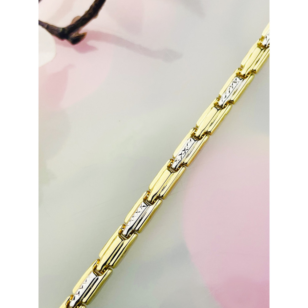 Damen Goldarmband Armband Armkette Gelbgold 585er 14KT