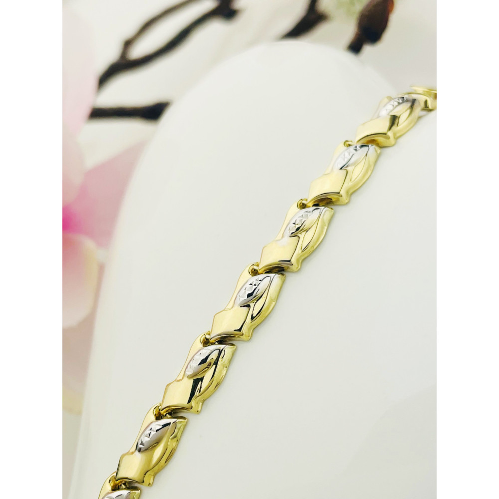 Damen Goldarmband Armband Armkette Gelbgold 585er 14KT