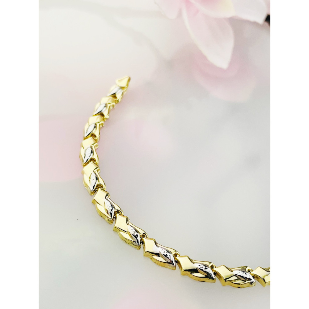 Damen Goldarmband Armband Armkette Gelbgold 585er 14KT