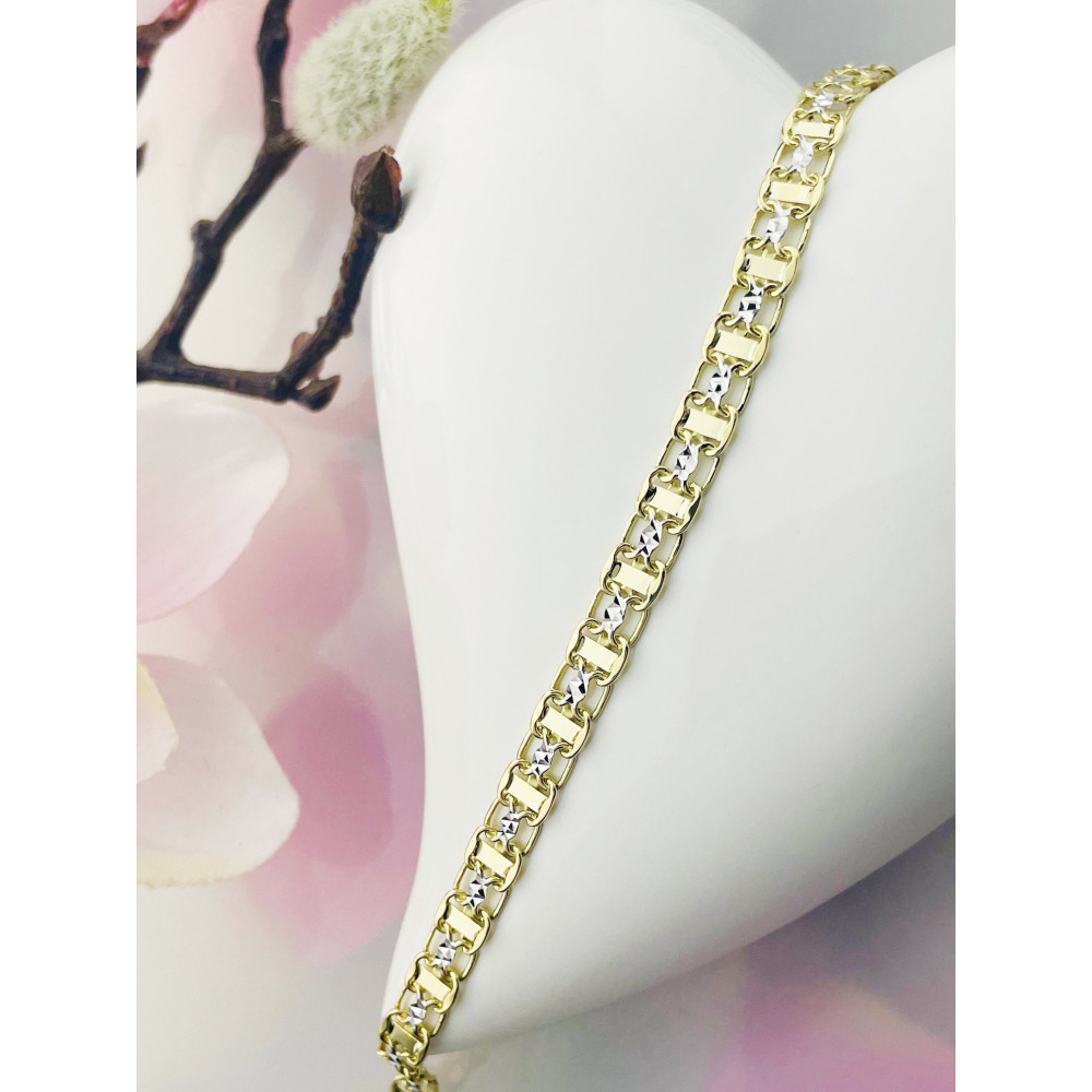 Damen Goldarmband Armband Armkette Gelbgold 14KT 585er