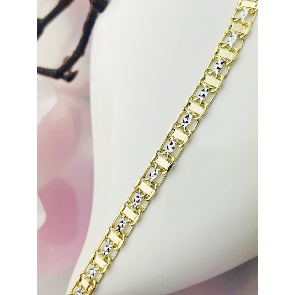 Damen Goldarmband Armband Armkette Gelbgold 14KT 585er