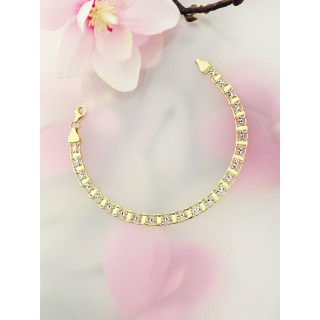 Damen Goldarmband Armband Armkette Gelbgold 14KT 585er