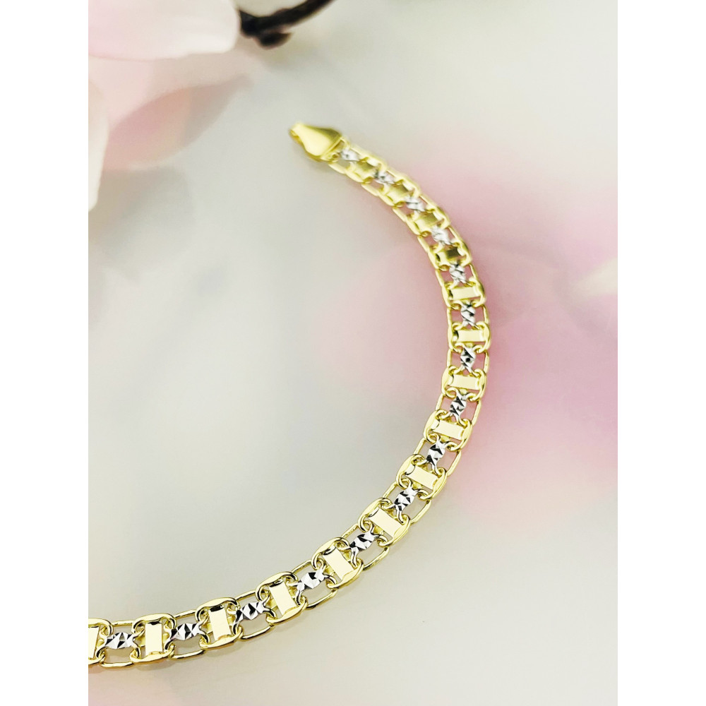 Damen Goldarmband Armband Armkette Gelbgold 14KT 585er