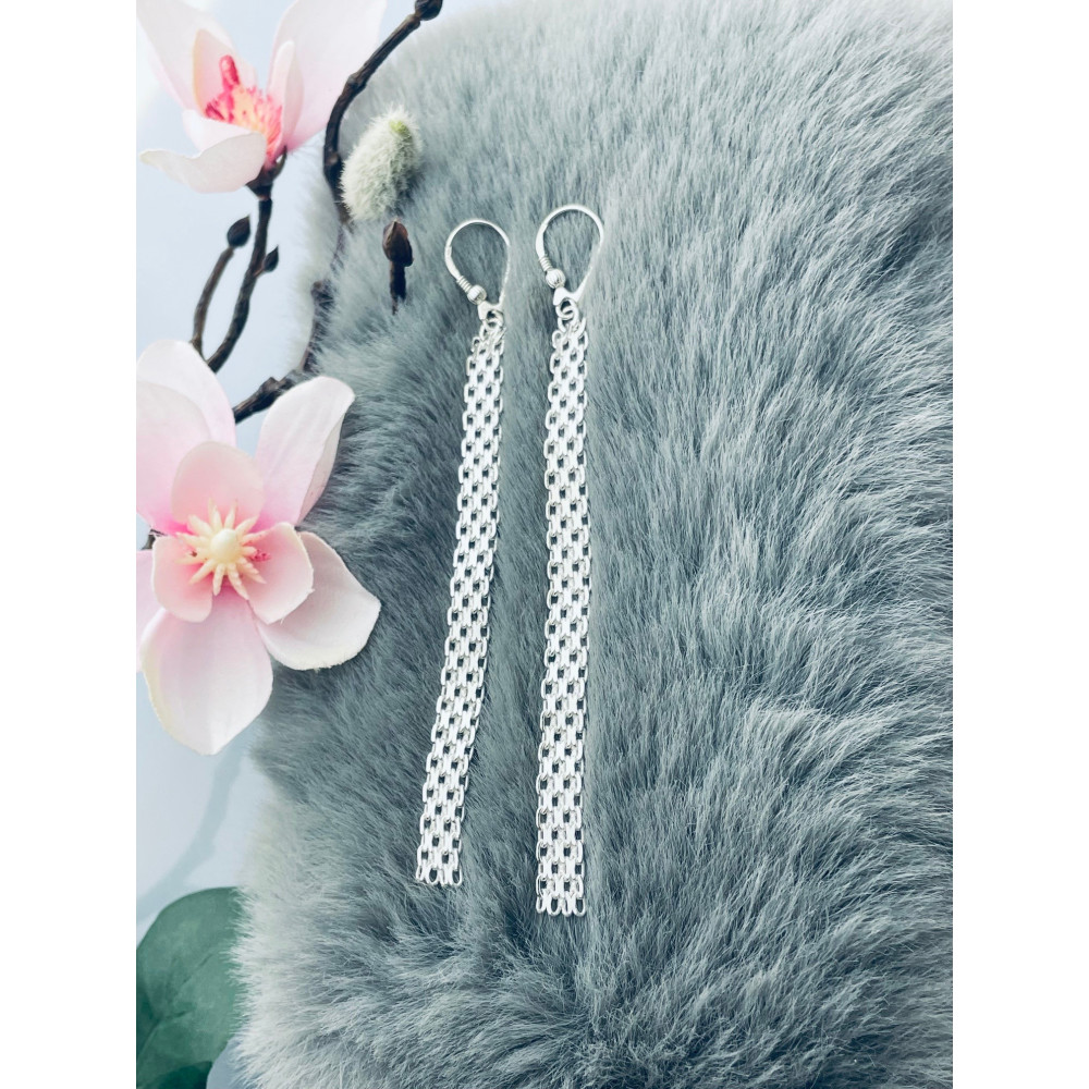 Bismarck 925 Silber Ohrringe