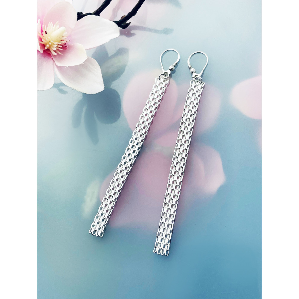 copy of Złote kolczyki przecinki z cyrkoniami