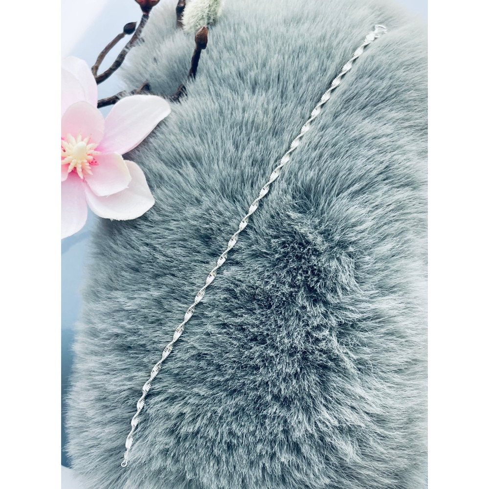 Twist Armband 925 Silber Damen