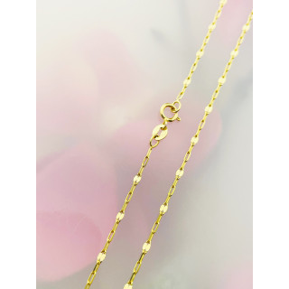 Goldkette Halskette Ankerkette Figaro Kette Collier Gold 585er 14KT