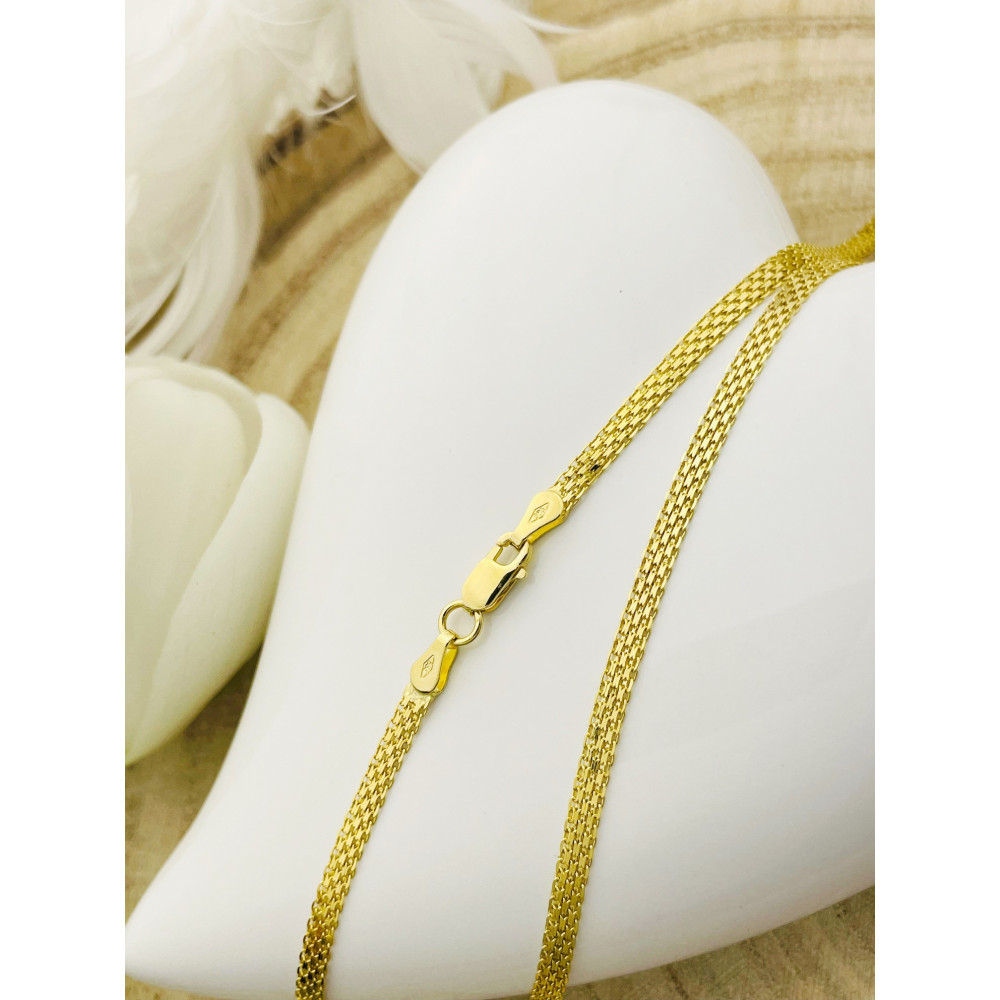 Goldkette Bismarck Kette Halskette Collier Echt 585er 14KT