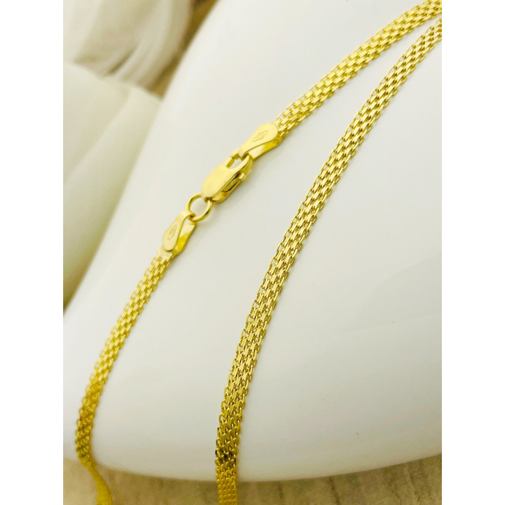 Goldkette Bismarck Kette Halskette Collier Echt 585er 14KT