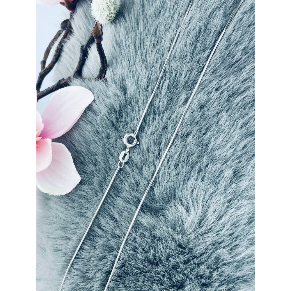 925 Silber Schlangenkette Halskette Collier