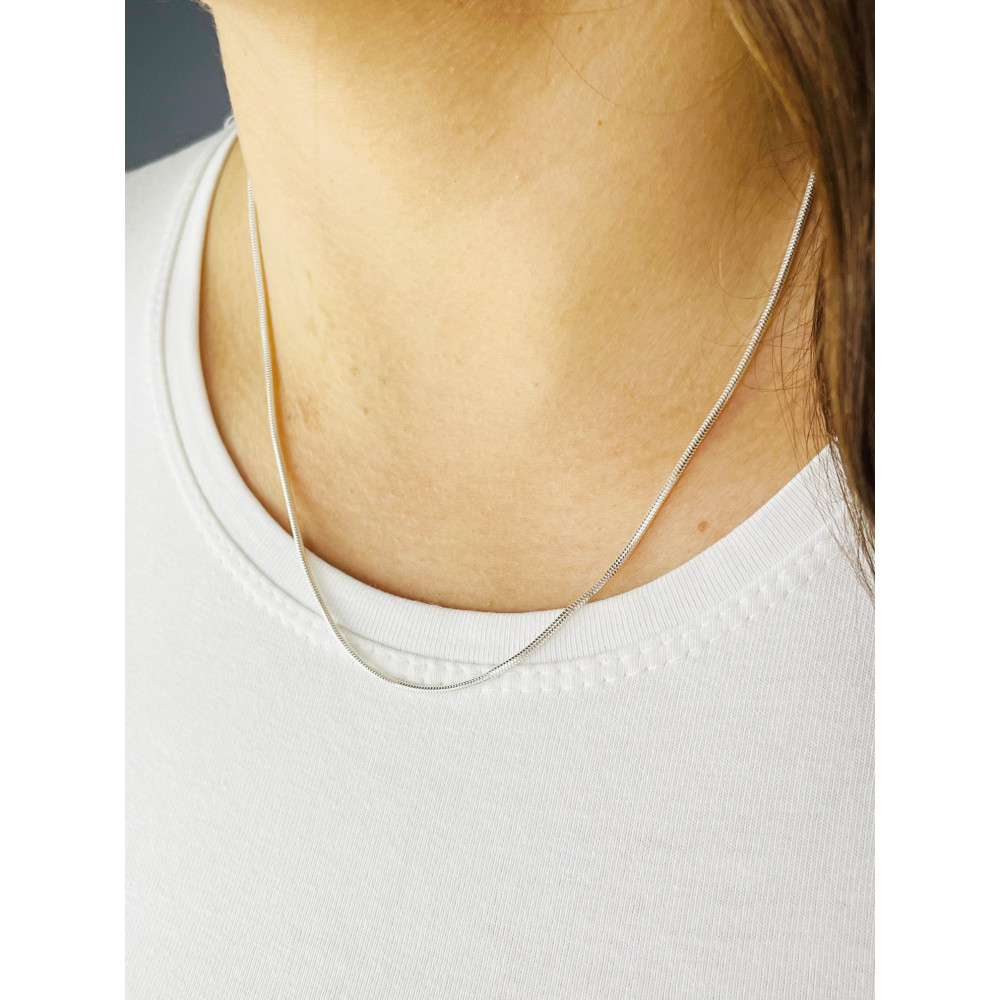 925 Silber Schlangenkette Halskette Collier