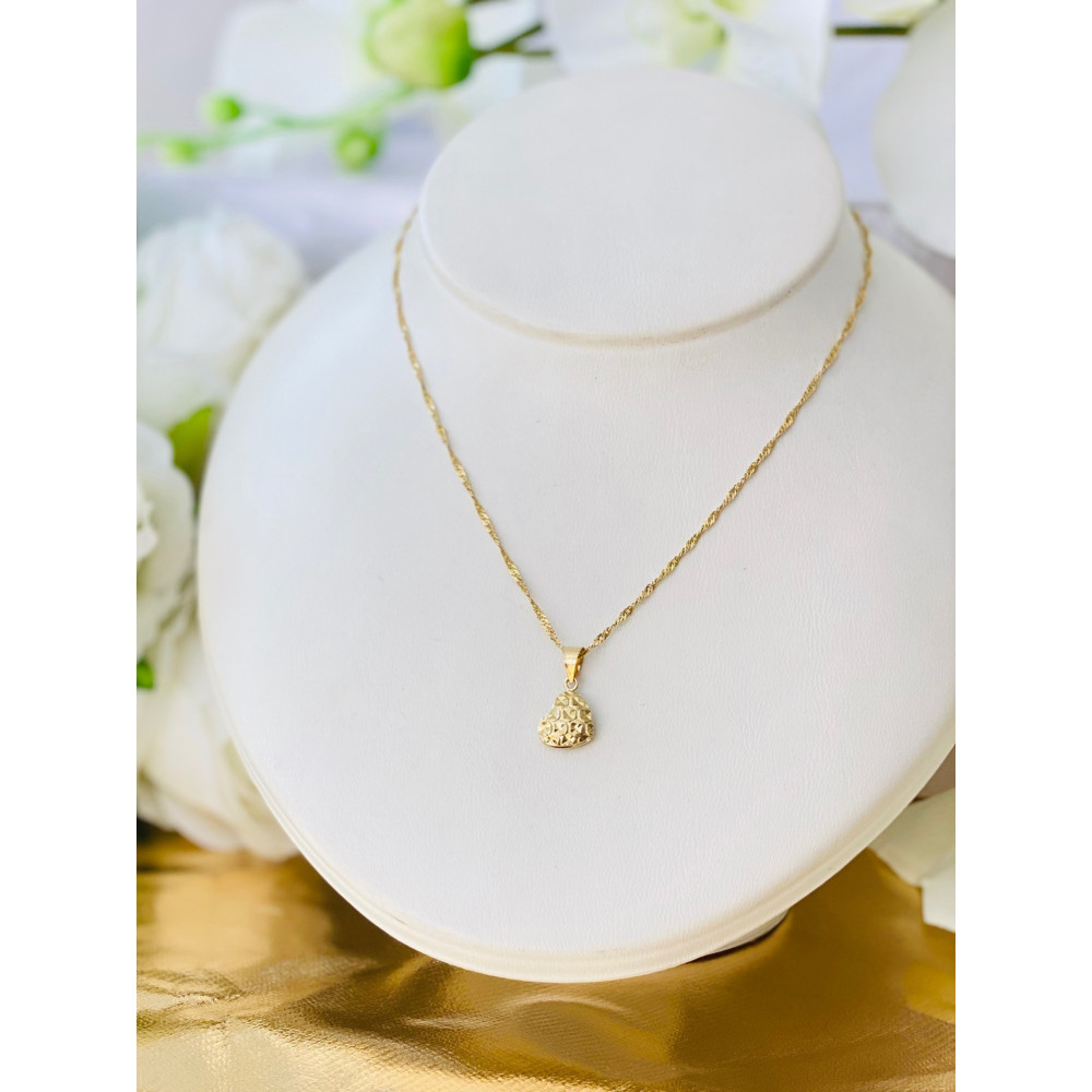 Anhänger Kettenanhänger Gold Goldanhänger Herz 585er 14KT