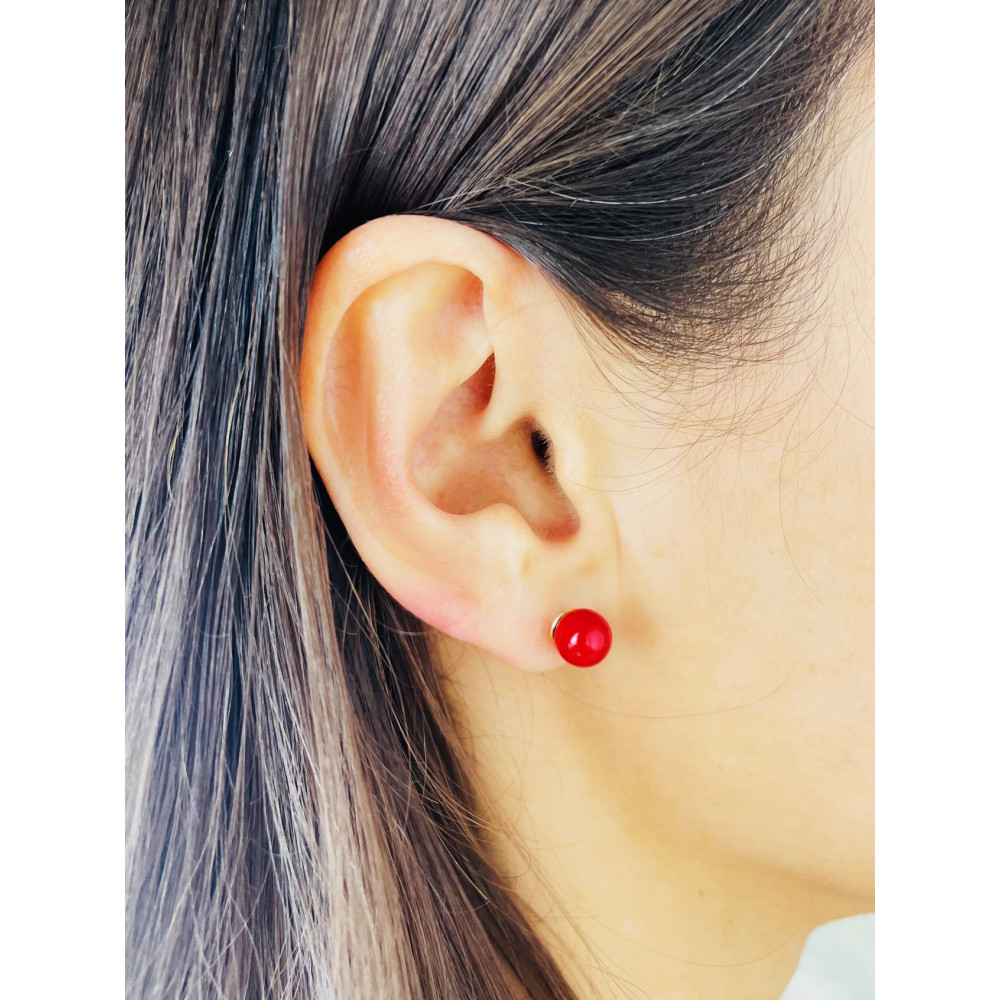 copy of Złote kolczyki Serca