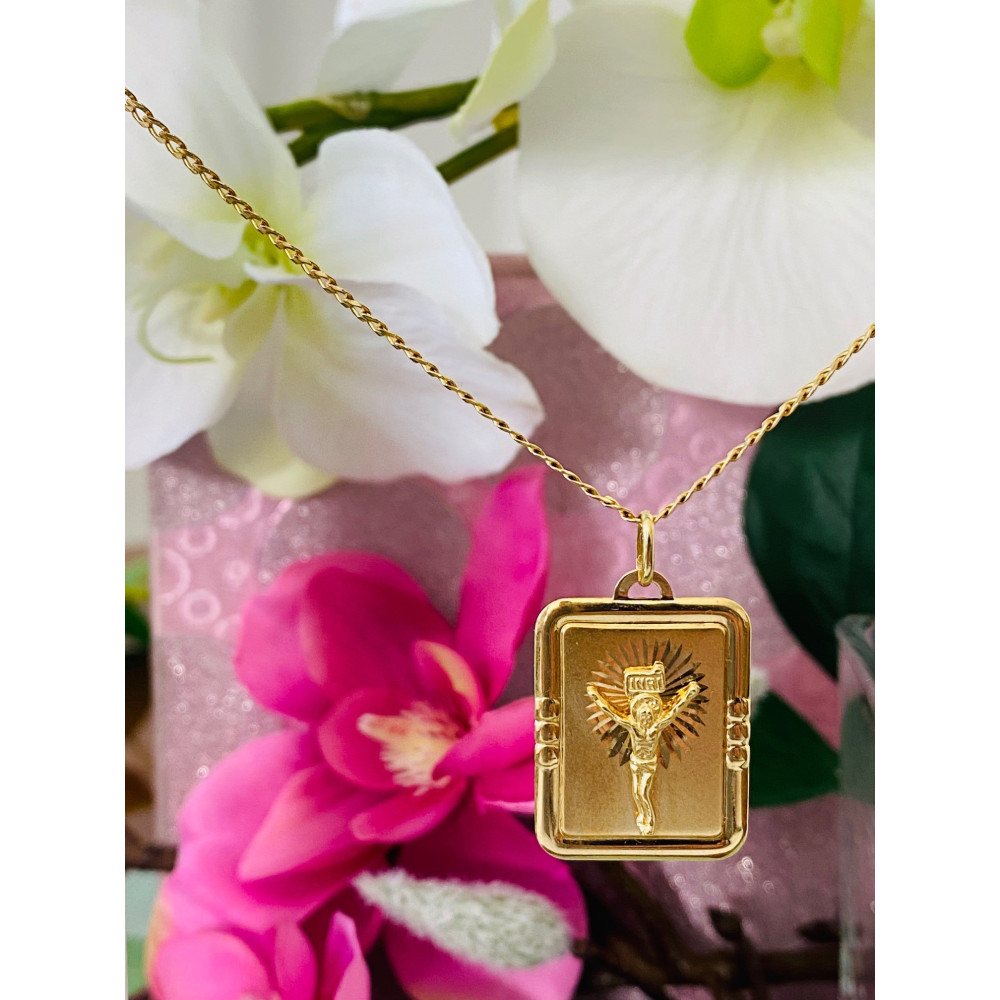 copy of Złoty Medalik Zawieszka Pan Jezus