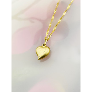 copy of Złoty wisiorek zawieszka rozeta ażurowa