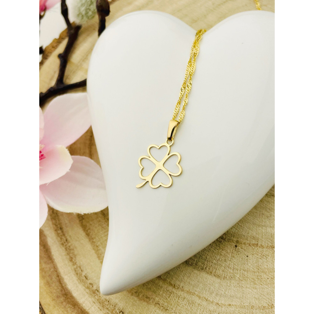 copy of Złoty wisiorek zawieszka rozeta ażurowa