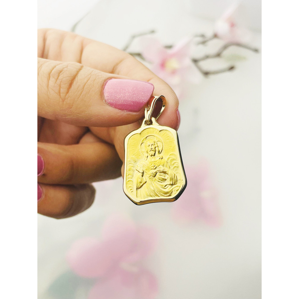copy of Złoty Medalik Zawieszka Pan Jezus