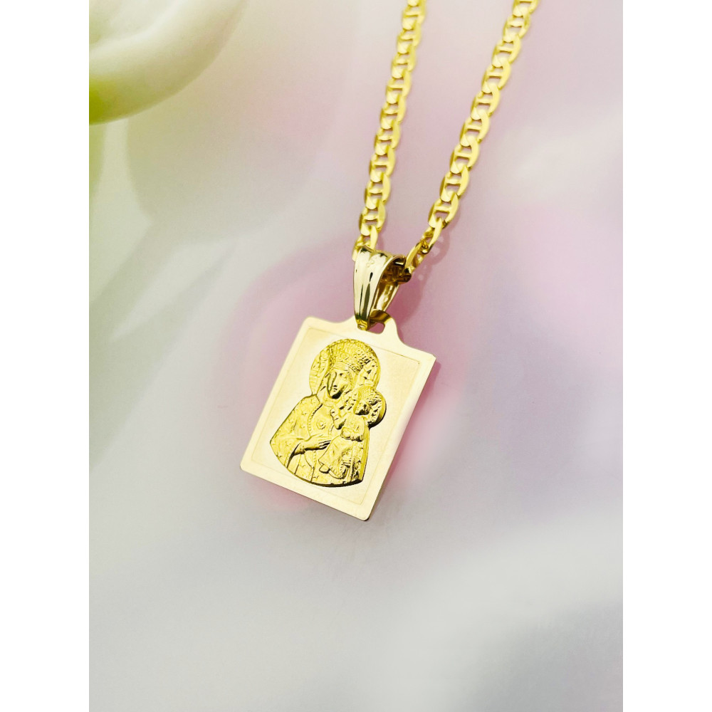 Anhänger Madonna Maria Goldanhänger Erstkommunion 585er 14KT